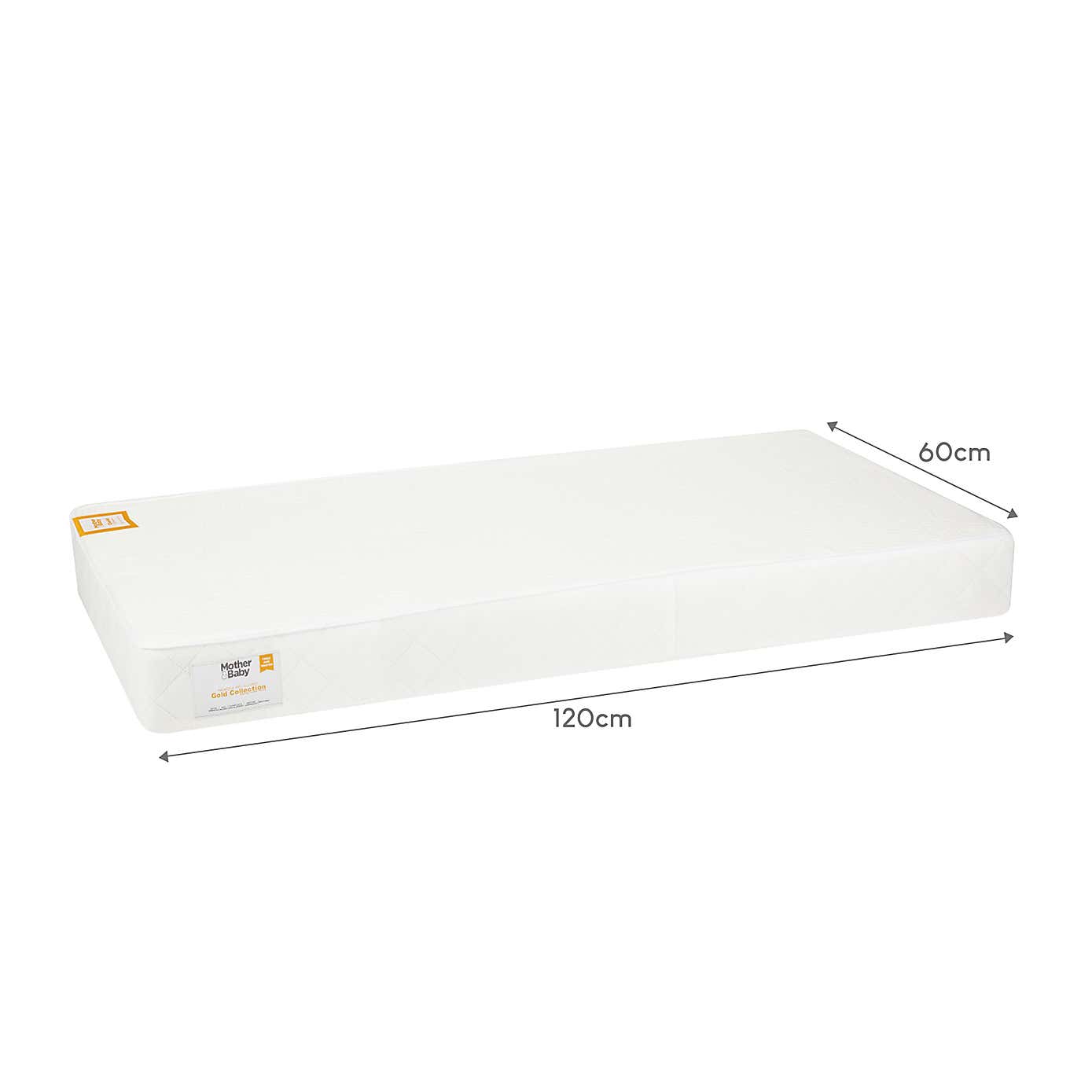 Mother&Baby Rose Gold Hypoallergenic Sprung Mattress