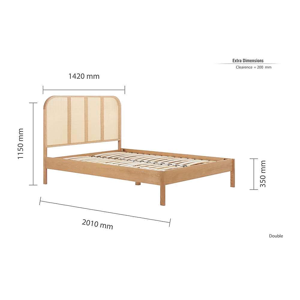 Margot Rattan Bed