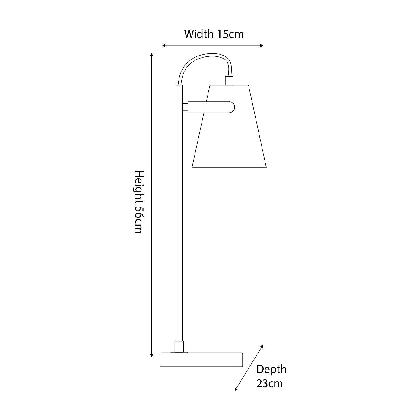 Theia Task Table Lamp