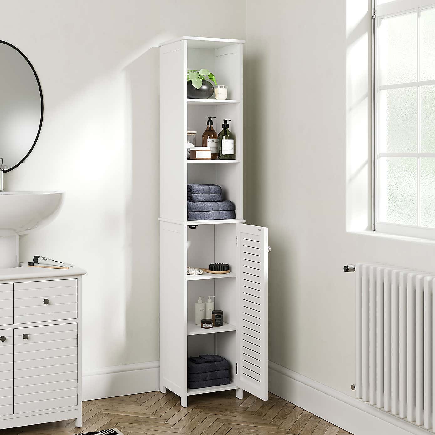 Nautical Tallboy Storage Unit