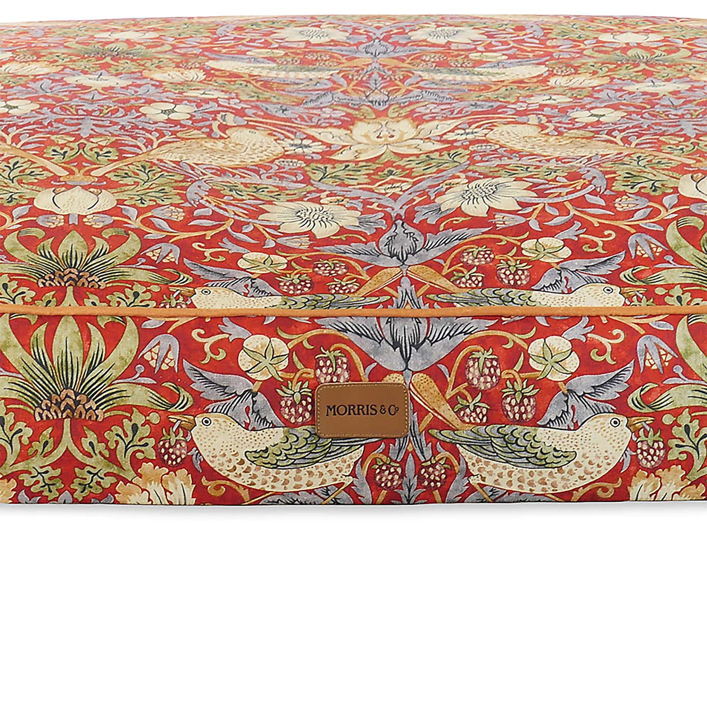 Morris & Co Strawberry Thief Mattress Pet Bed
