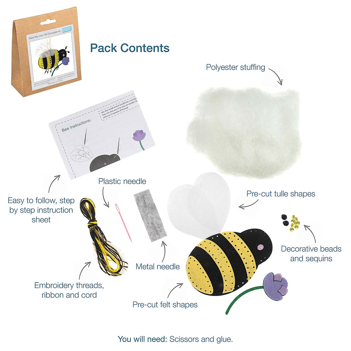 Felt Kit Bee