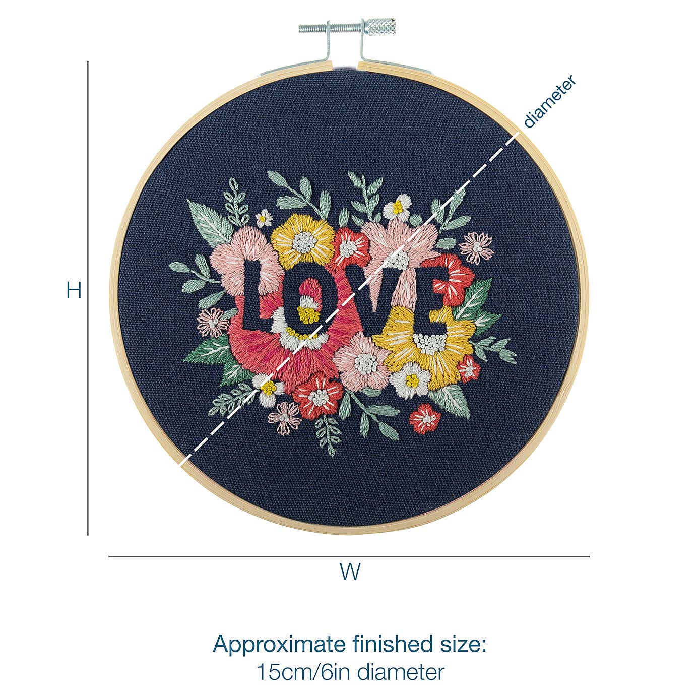 Embroidery Kit Love