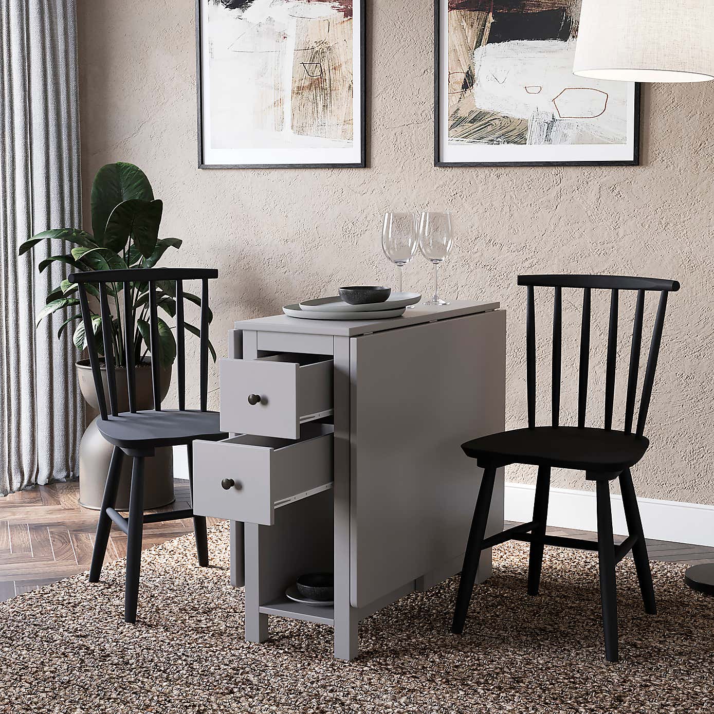 Lynton Extendable Dropleaf Dining Table