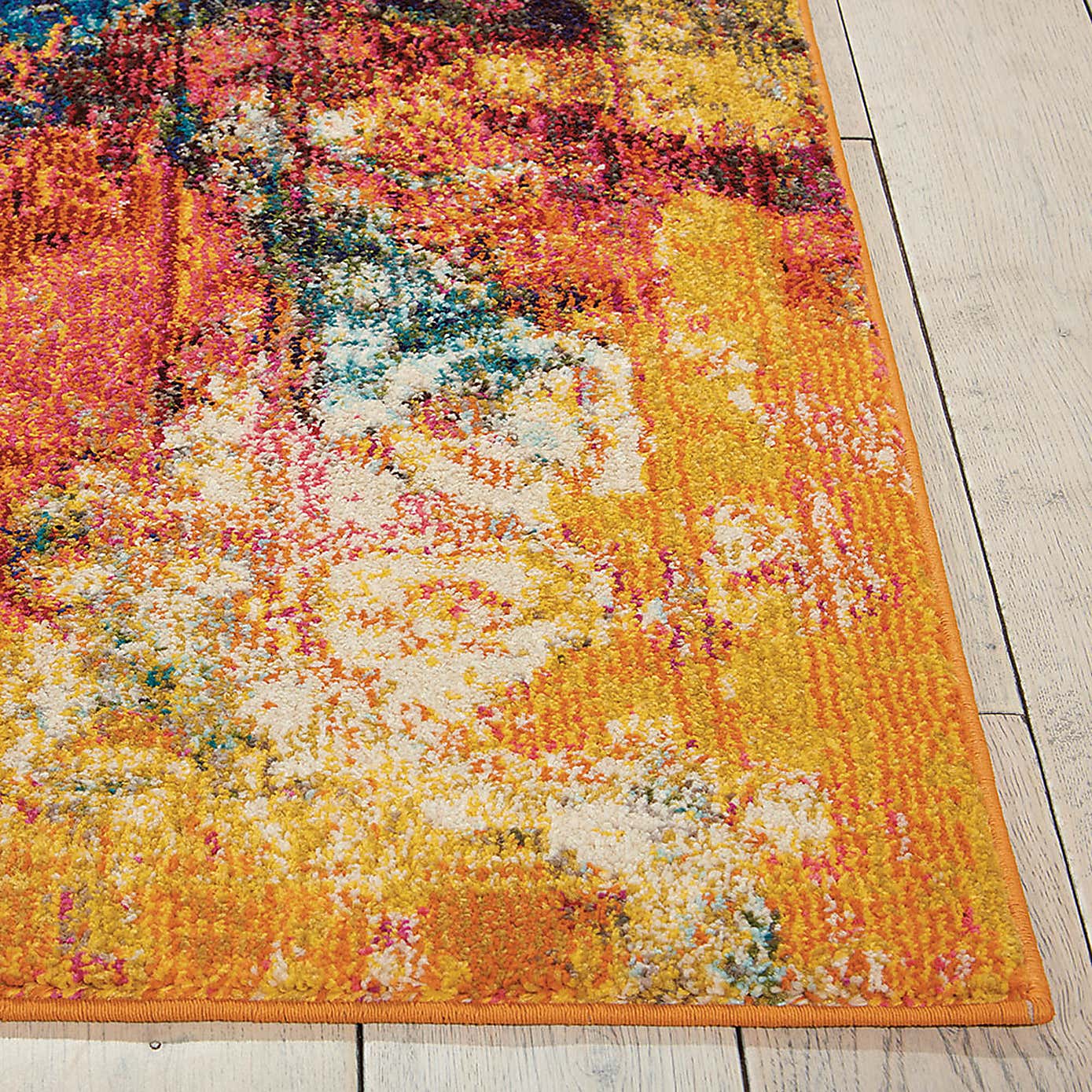 Multi Coloured Celestial Seaglass Rug