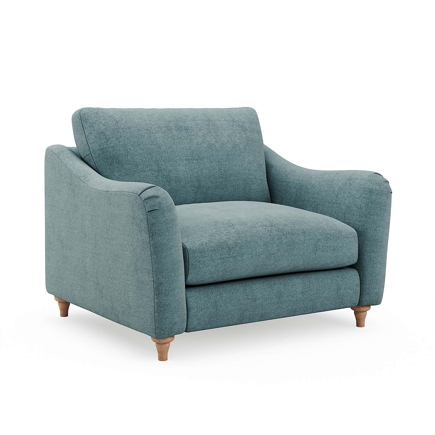 Hattie Tonal Plush Chenille Snuggle Sofa