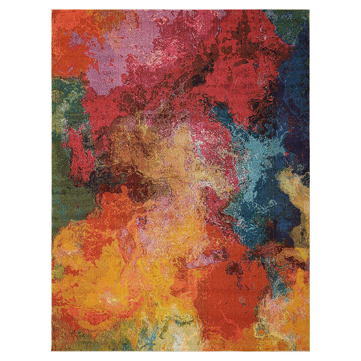 Multi Coloured Celestial Palette Rug