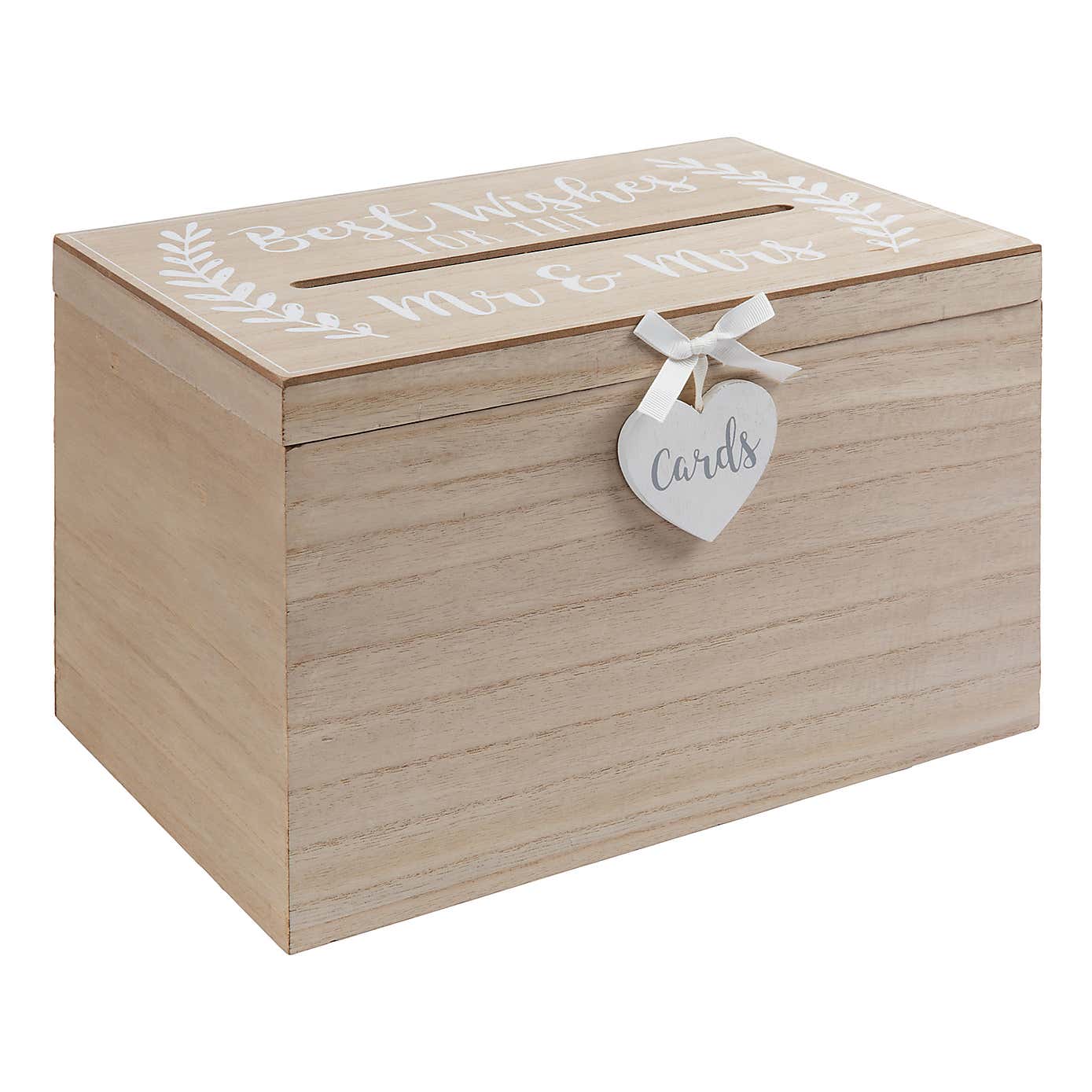 Love Story Best Wishes For The Mr and Mrs Card Box