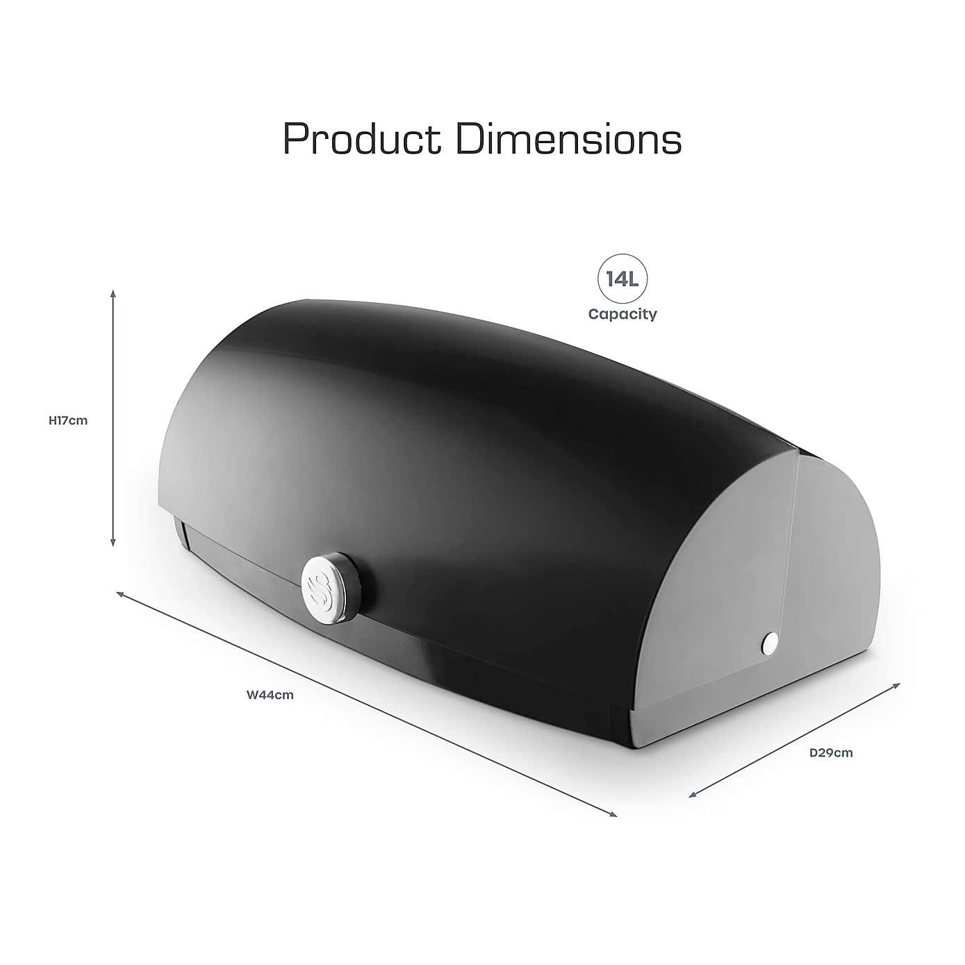 Swan Townhouse Bread Bin