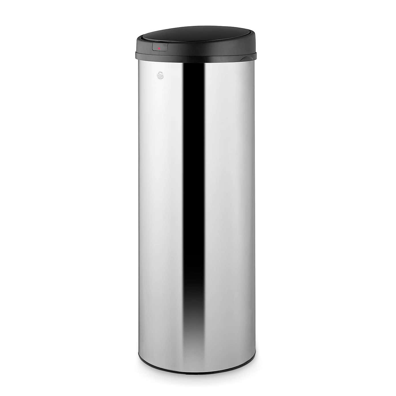 Swan 50L Round Sensor Bin