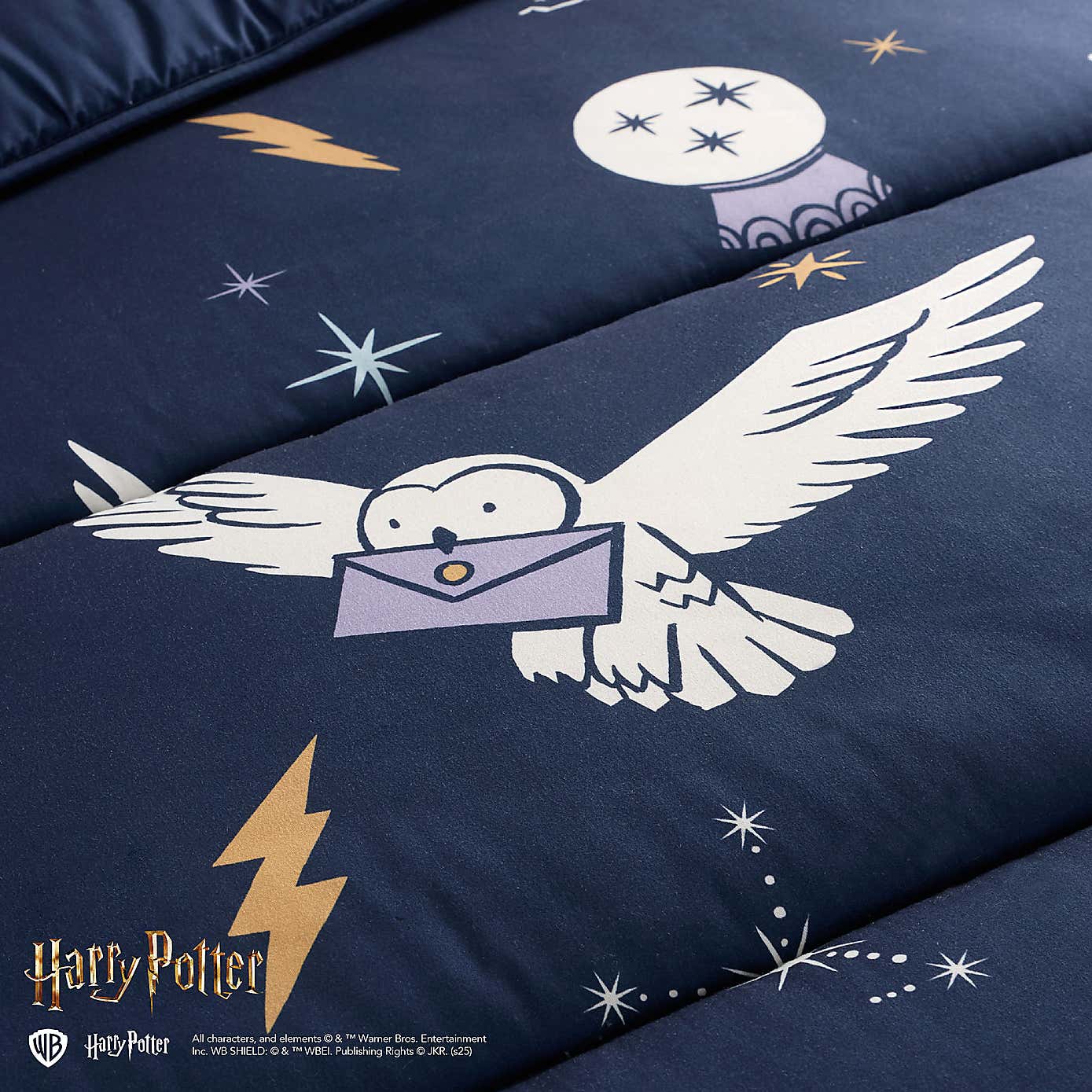 Harry Potter 7.5 Tog Single Coverless Duvet and Pillowcase Set