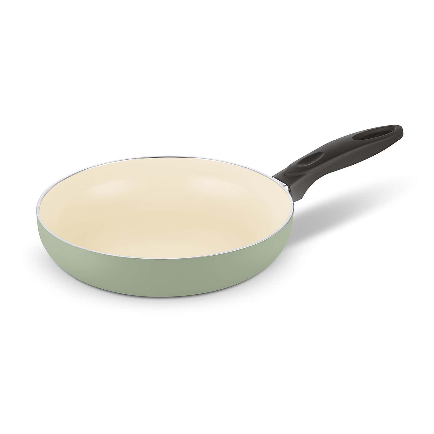 Brabantia Non-Stick Aluminium Sage Frying Pan, 24cm