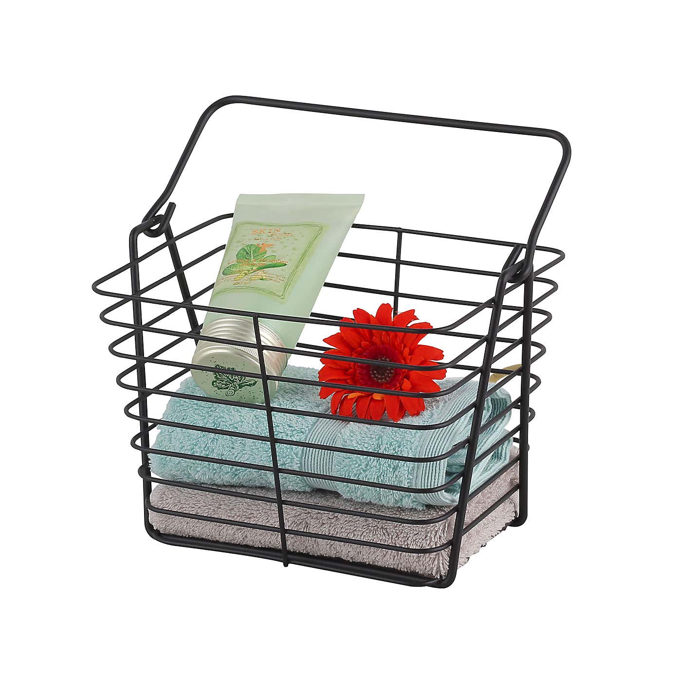 Black Wire Storage Basket
