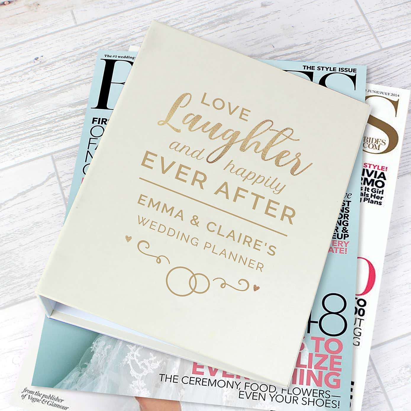 Personalised Happily Ever After Wedding Planner