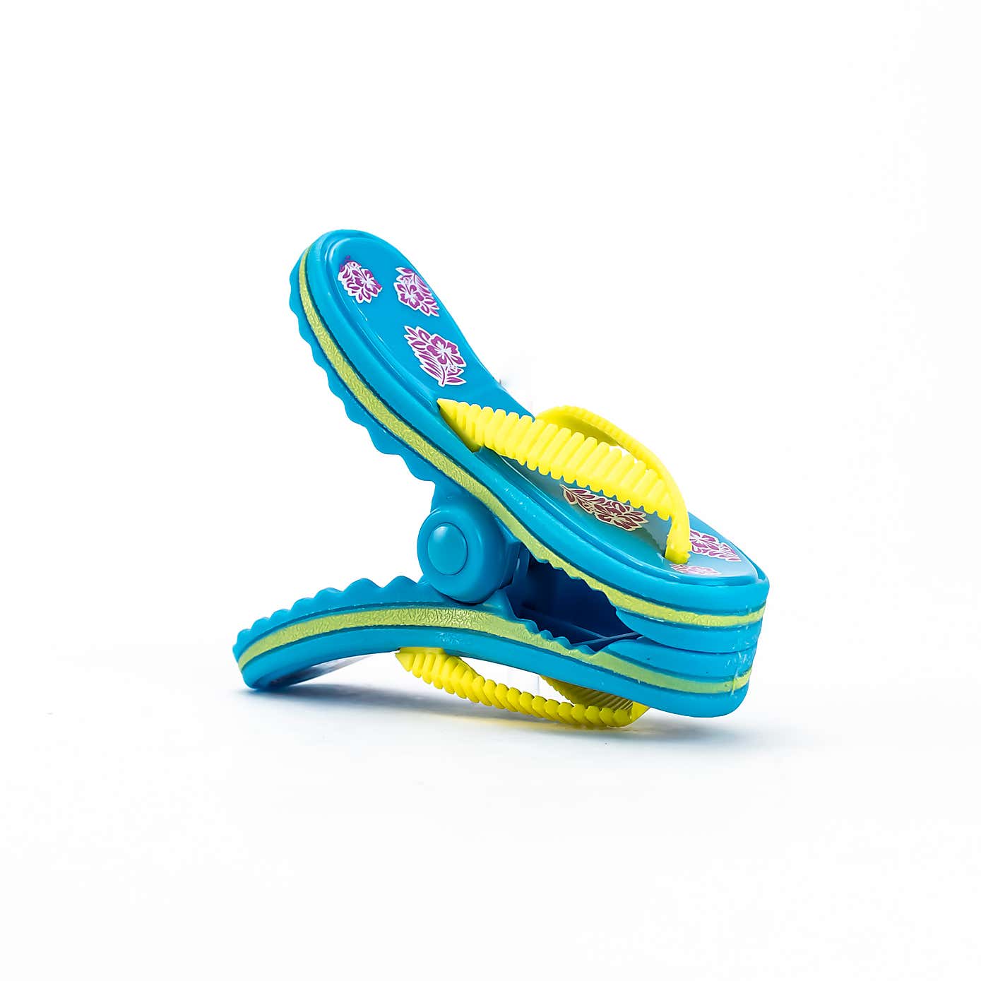 Flip Flop Beach Towel Clip 2 Pack Blister Card