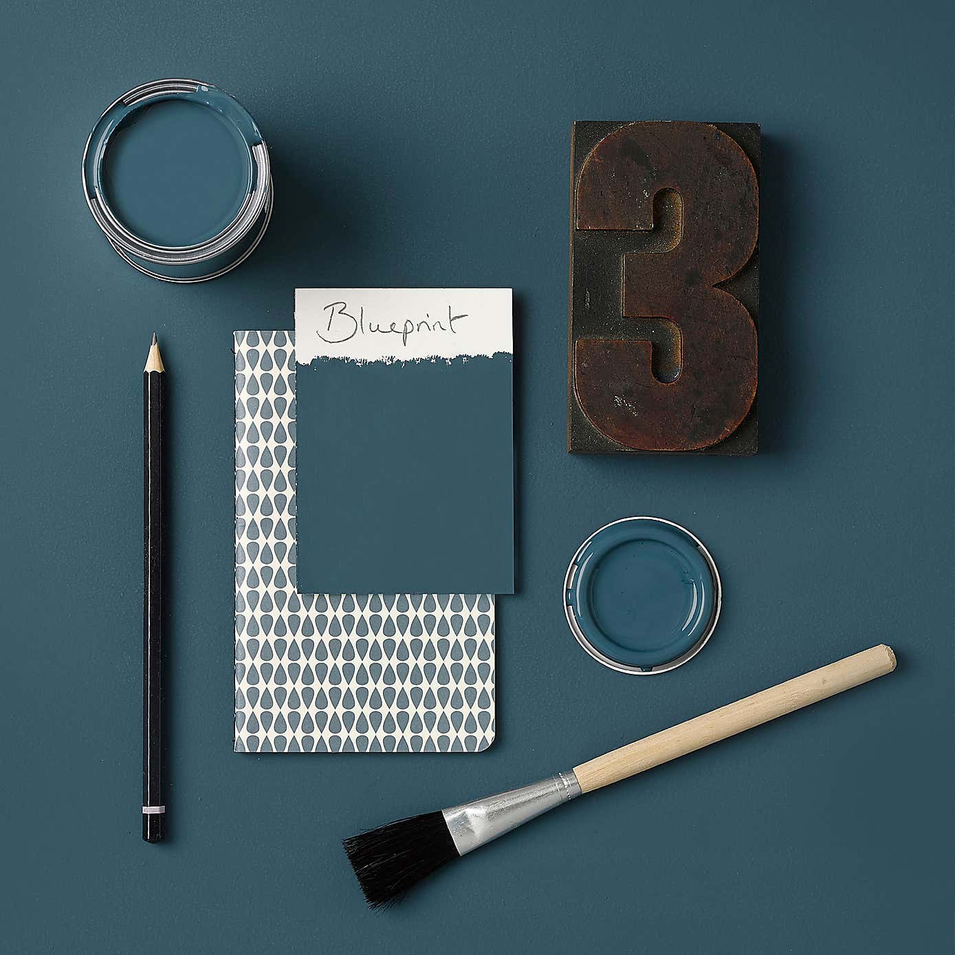 Rust-Oleum Blue Matt Kitchen Cupboard Paint