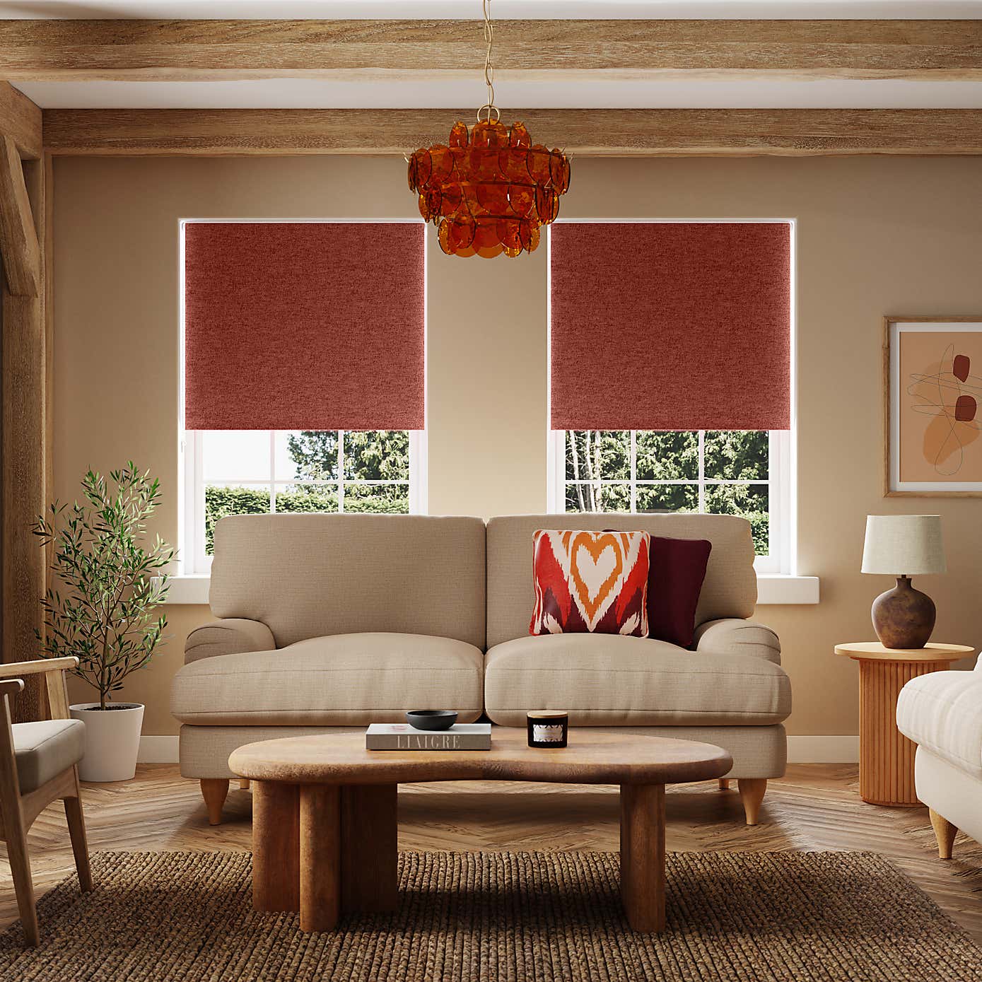 Luna Blackout Roller Blind