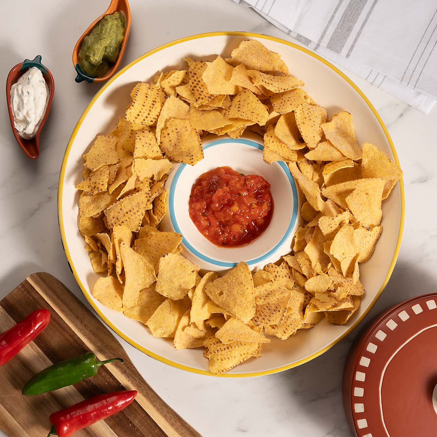 Chip and Dip Platter