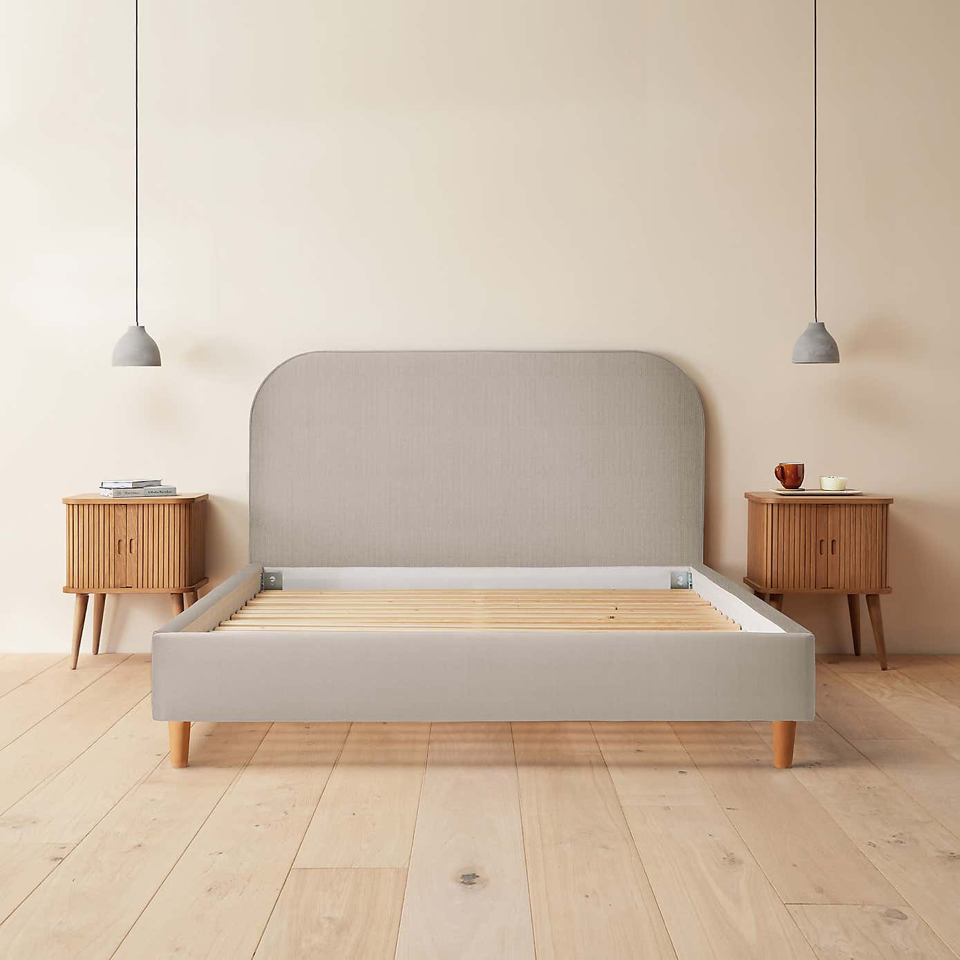 Silentnight Fara Bed Frame, Woven