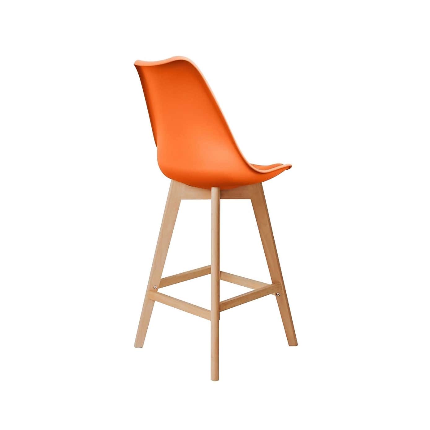 Fusion Living Soho Plastic Bar Stool