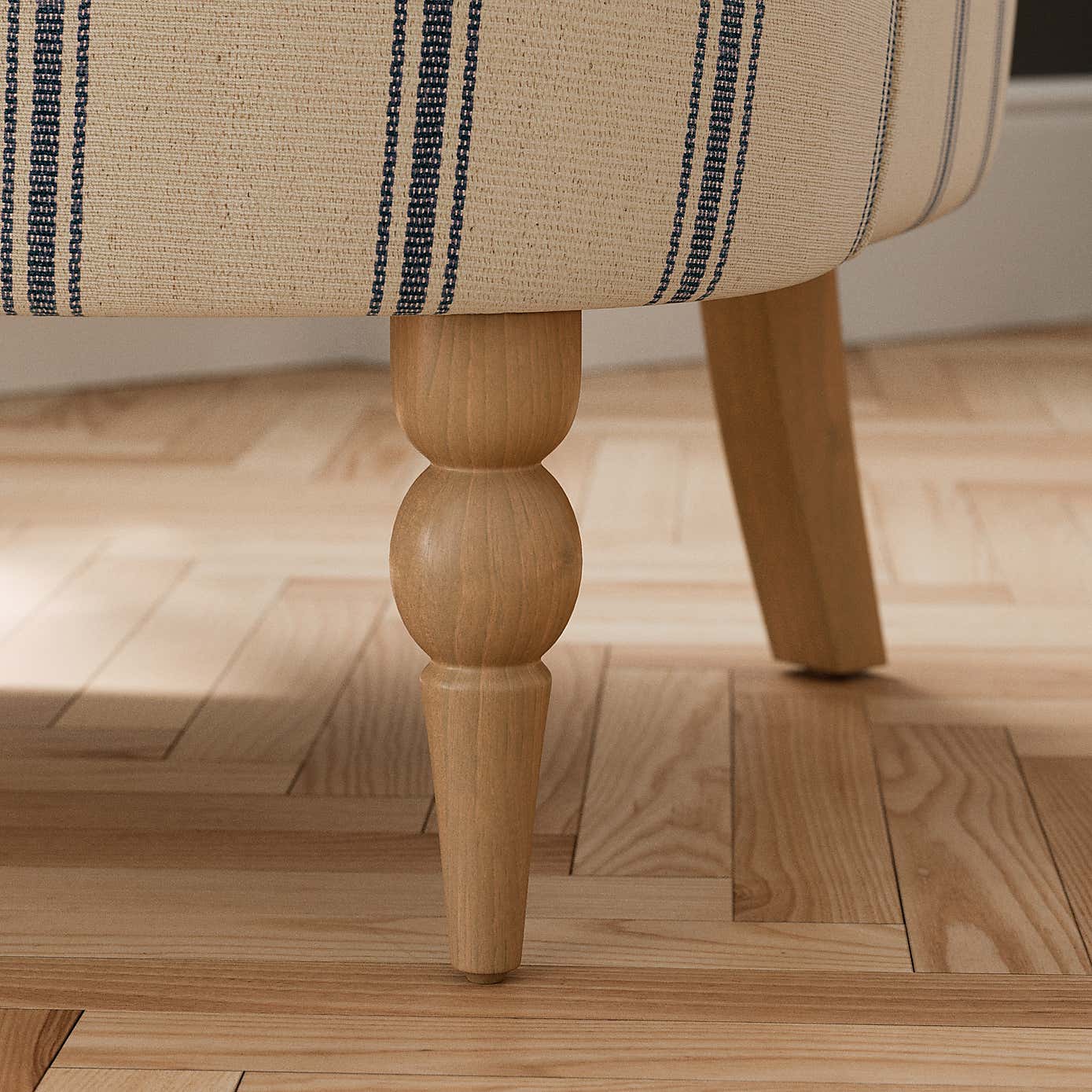 Petit Armchair, Folkstone Stripe