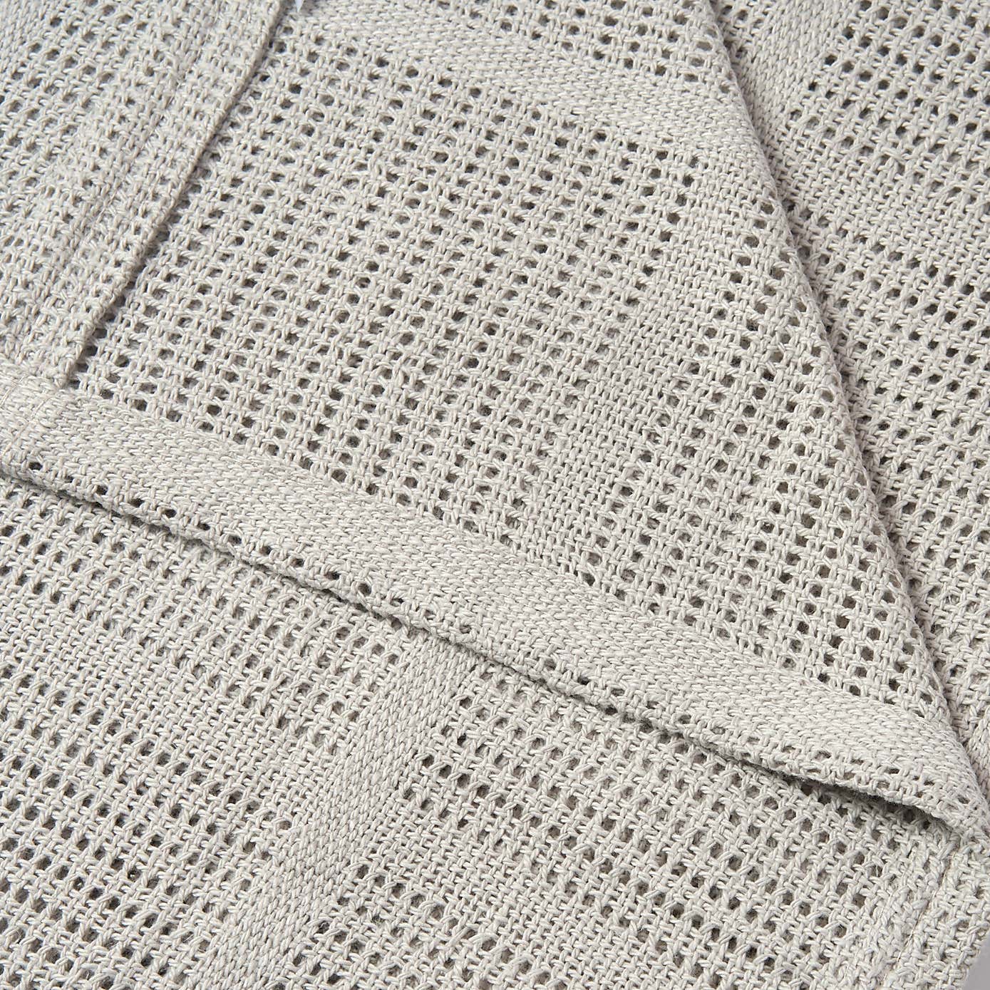 Clair de Lune Cot Size Cellular Cotton Blanket