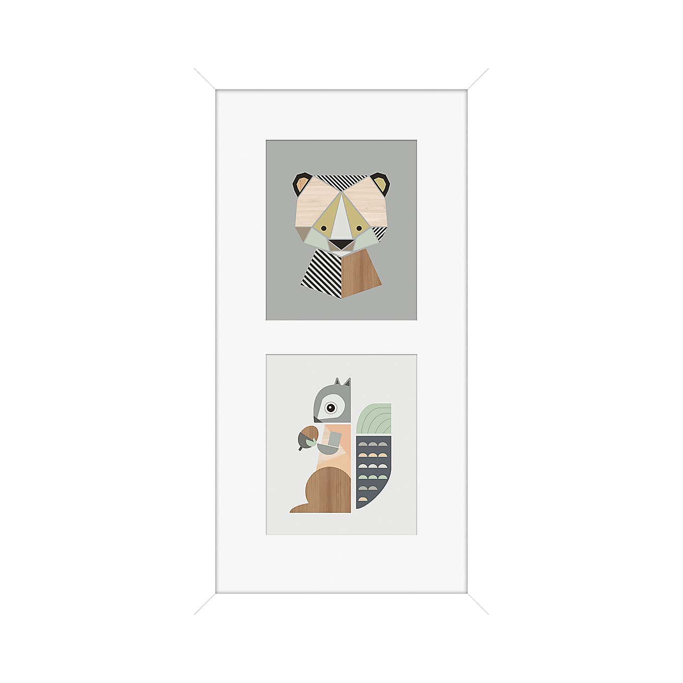 The Art Group Bear & Squirrel Framed Print