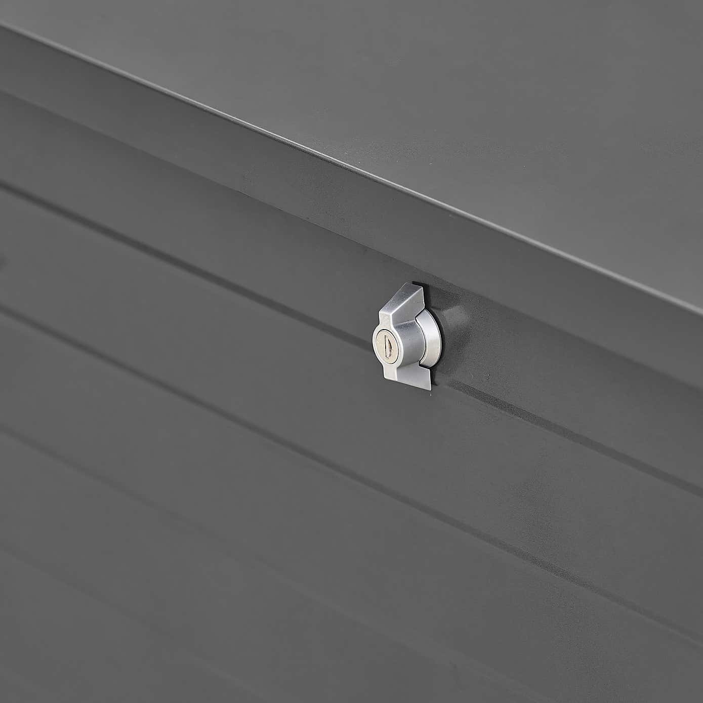 Pacific Lifestyle Rhode Island Small Galvanised Steel Cushion Box