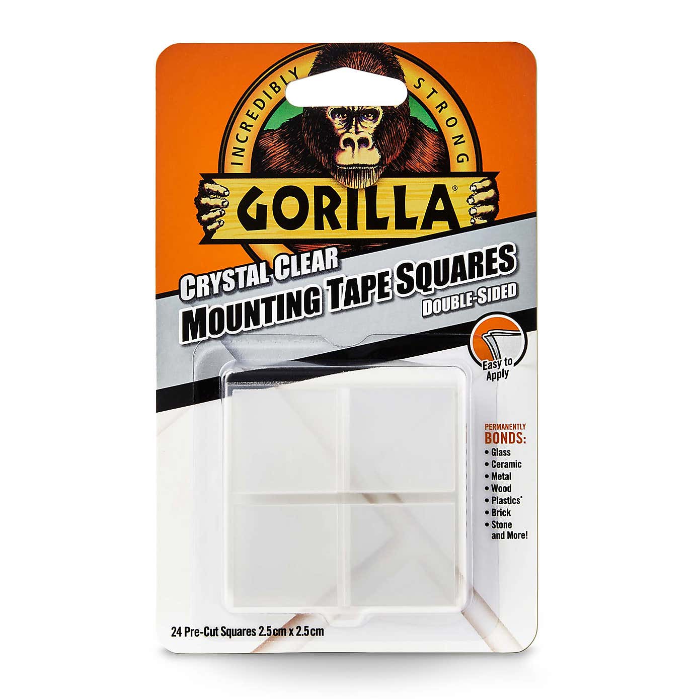 Gorilla Mounting Tape Squares