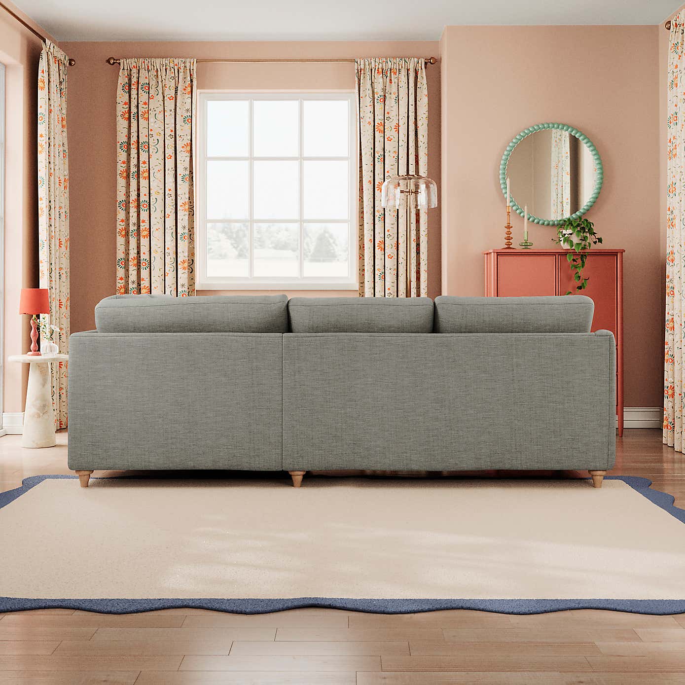 Slub Faux Linen Fabric Sample