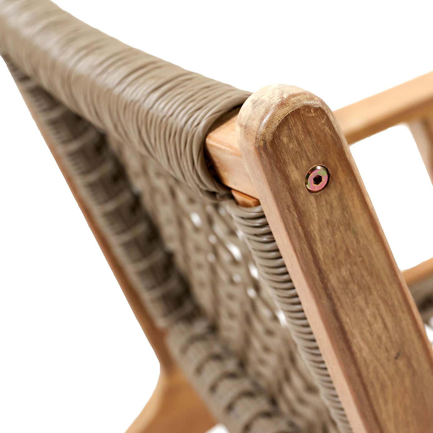 Sesto Garden Chair and Footstool Set