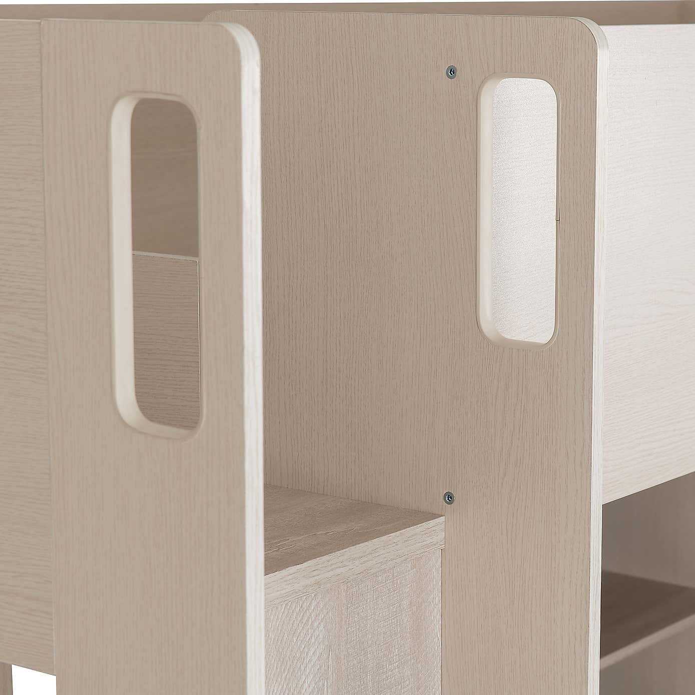 Jupiter High Sleeper Bed White/Grey