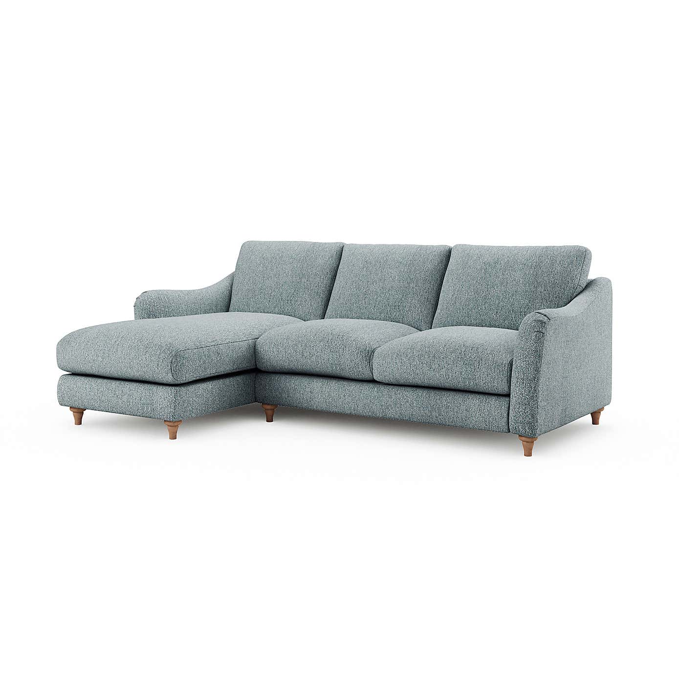 Hattie Cosy Weave Corner Chaise Sofa