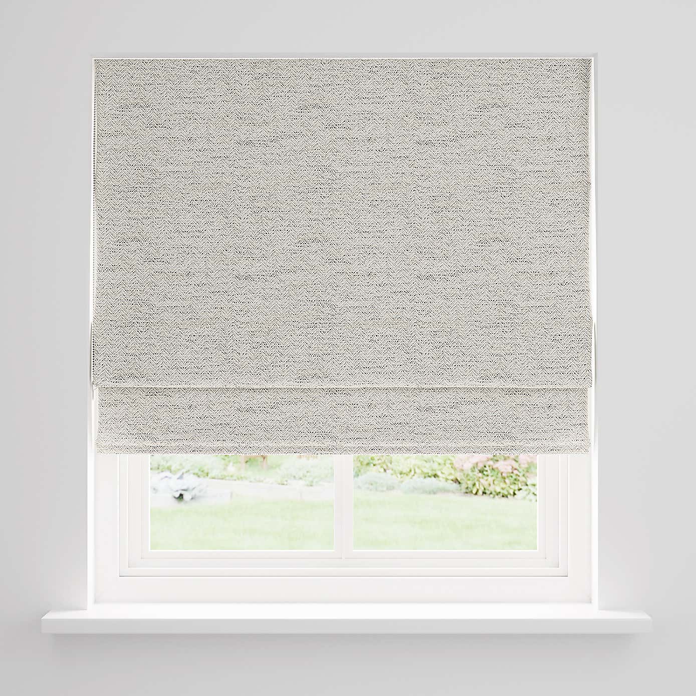 Swithland Herringbone Roman Blind