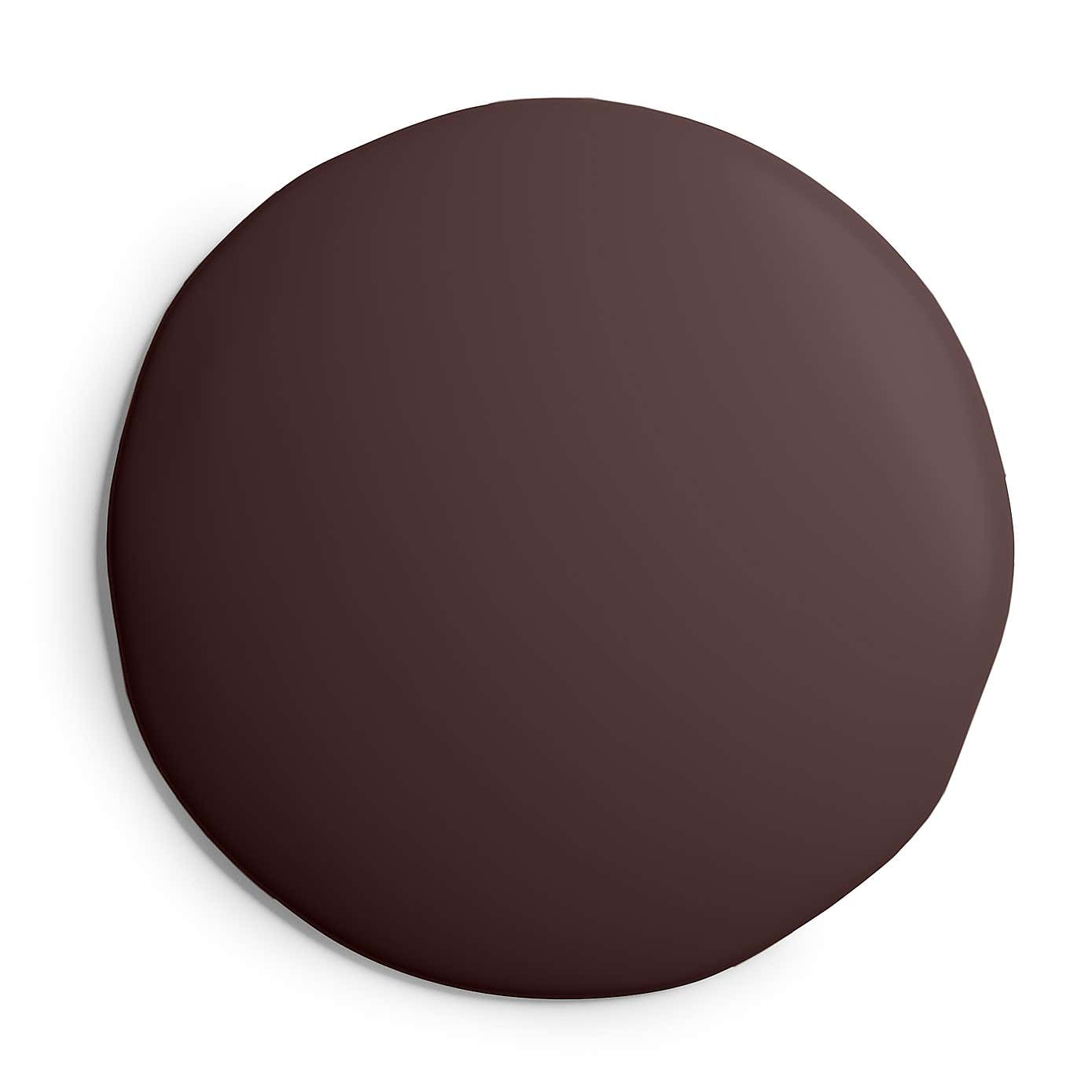 Dunelm Mahogany Brown Matt Emulsion Paint