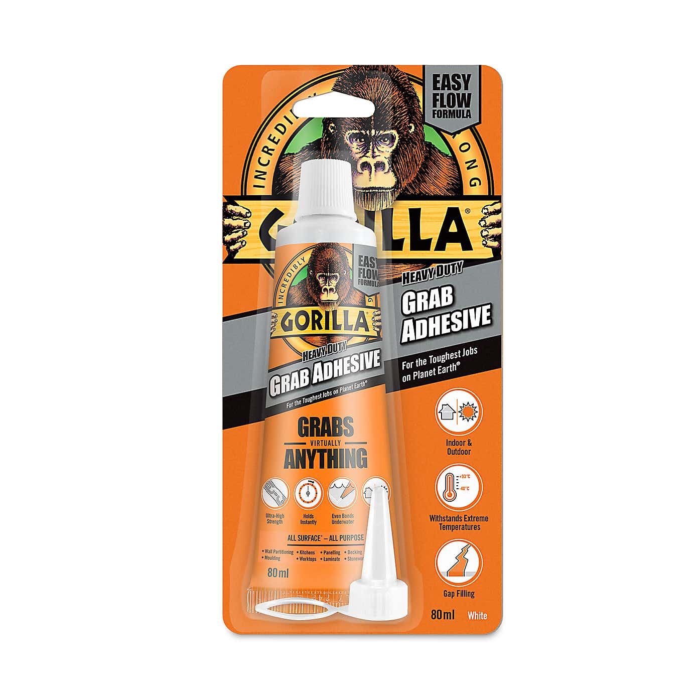 Gorilla White Grab 80ml Tube