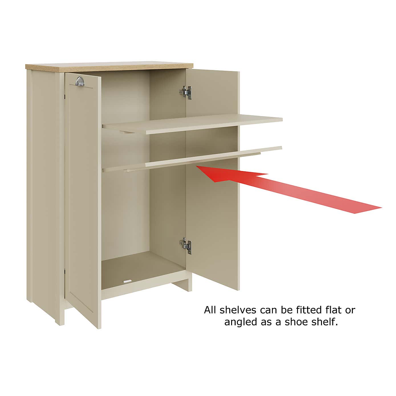 Lancaster Tall Shoe Cabinet