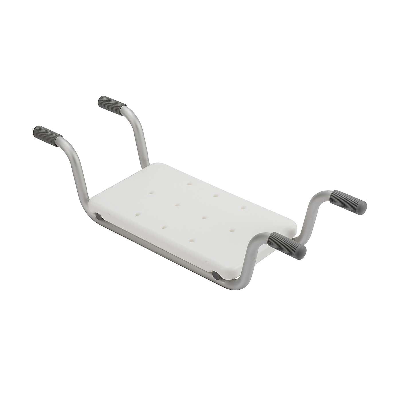 Easy-Fit White Bath Bench