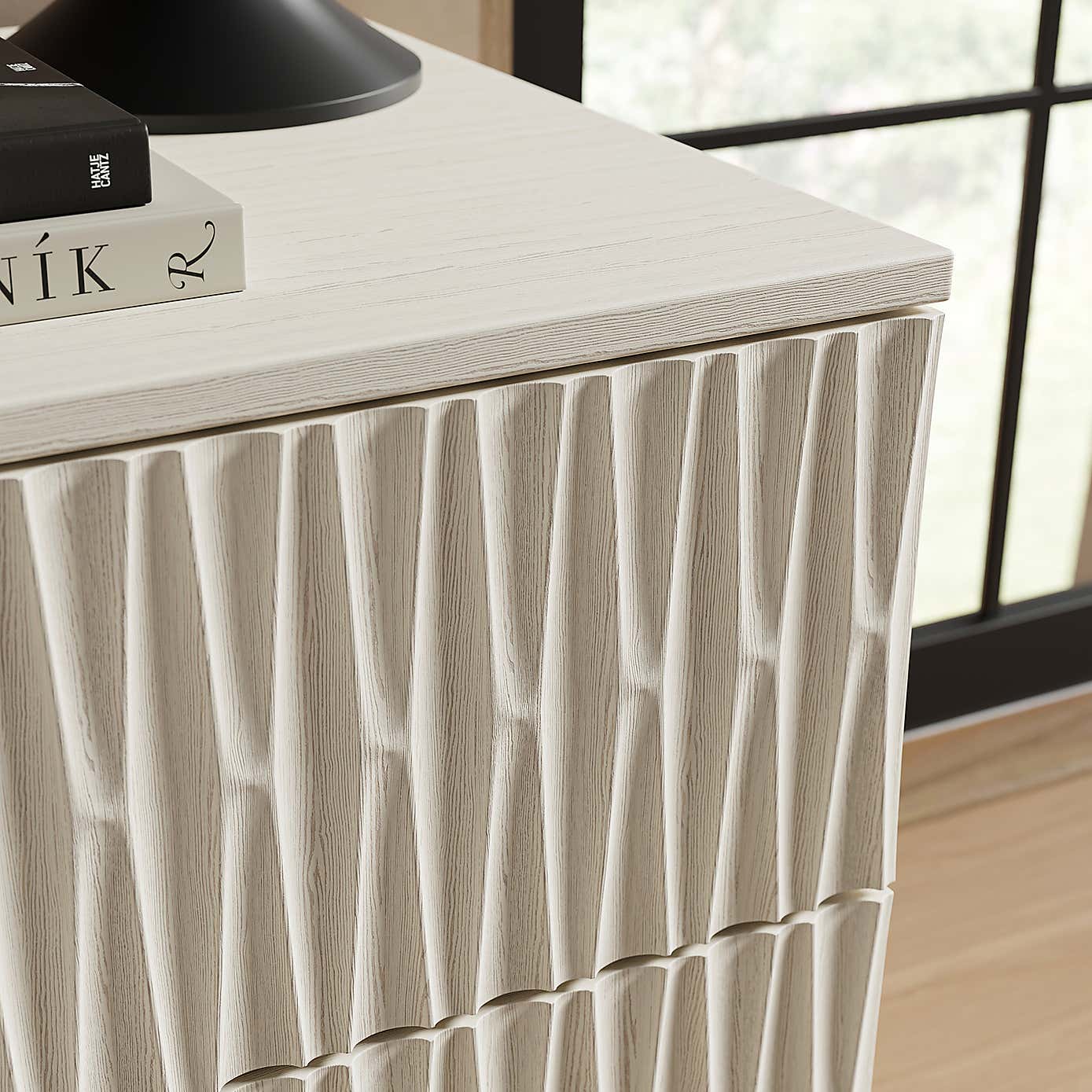 Inga 2 Drawer Bedside Table