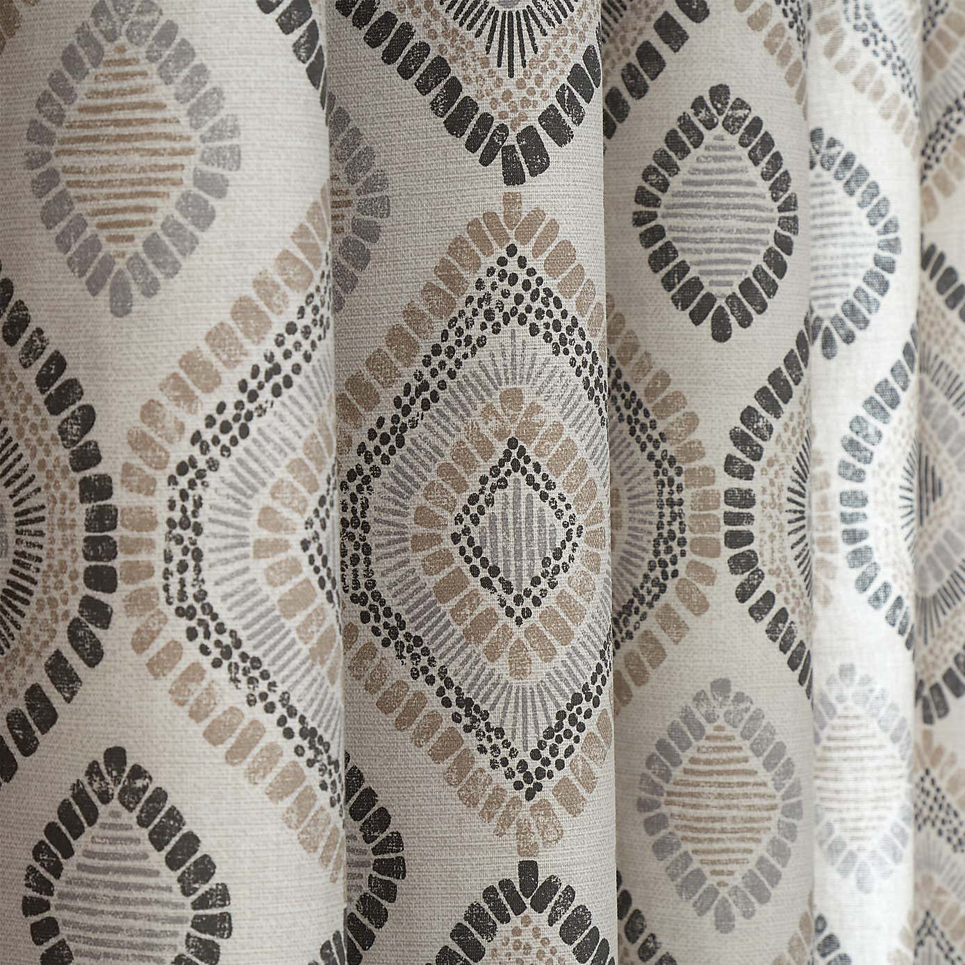 Pineapple Elephant Ziri Eyelet Curtains