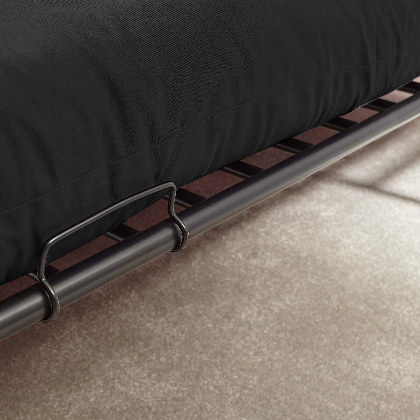 X Rocker Stronghold Gaming High-Sleeper with Futon Cushion