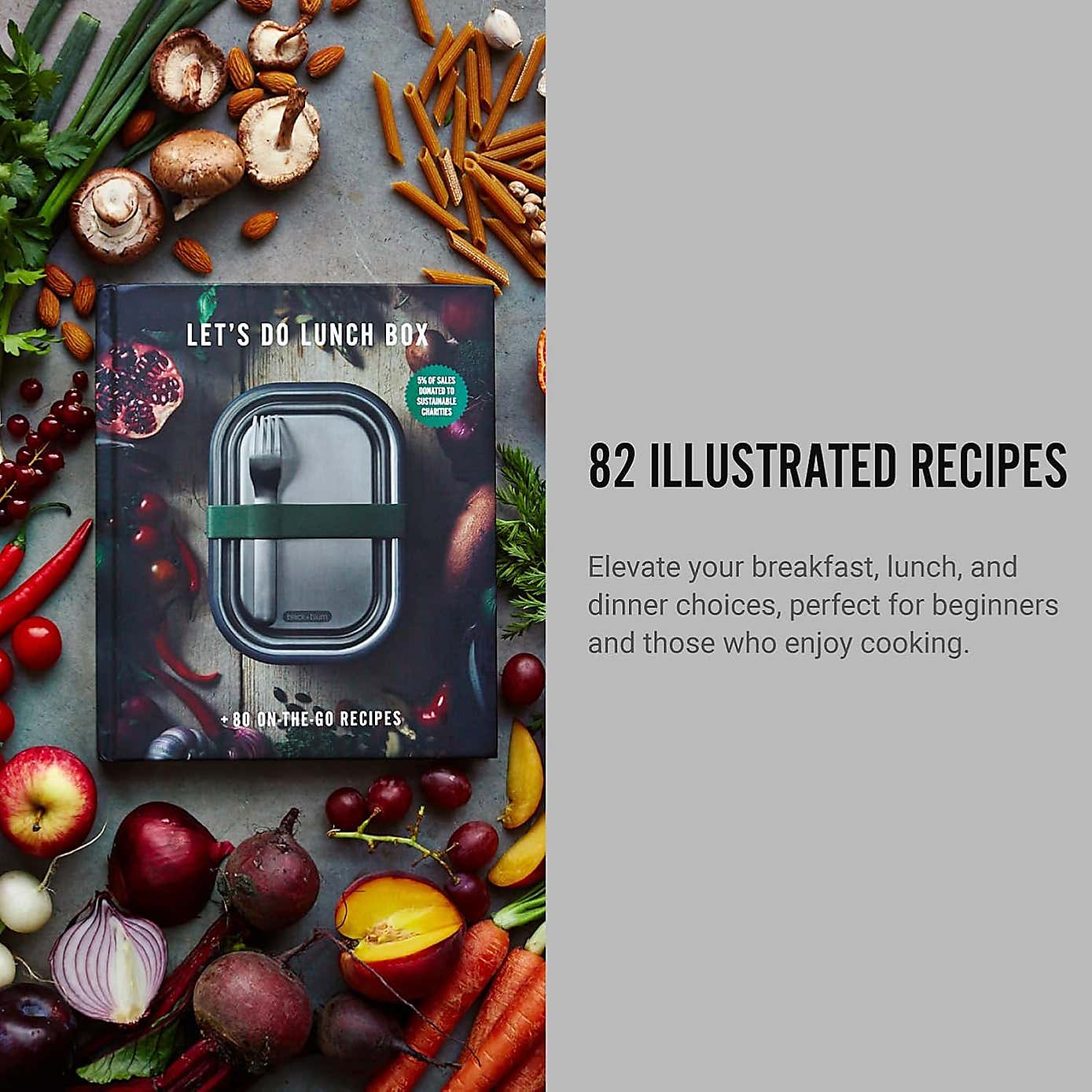 Black and Blum Let's Do Lunch Box and Recipe Book