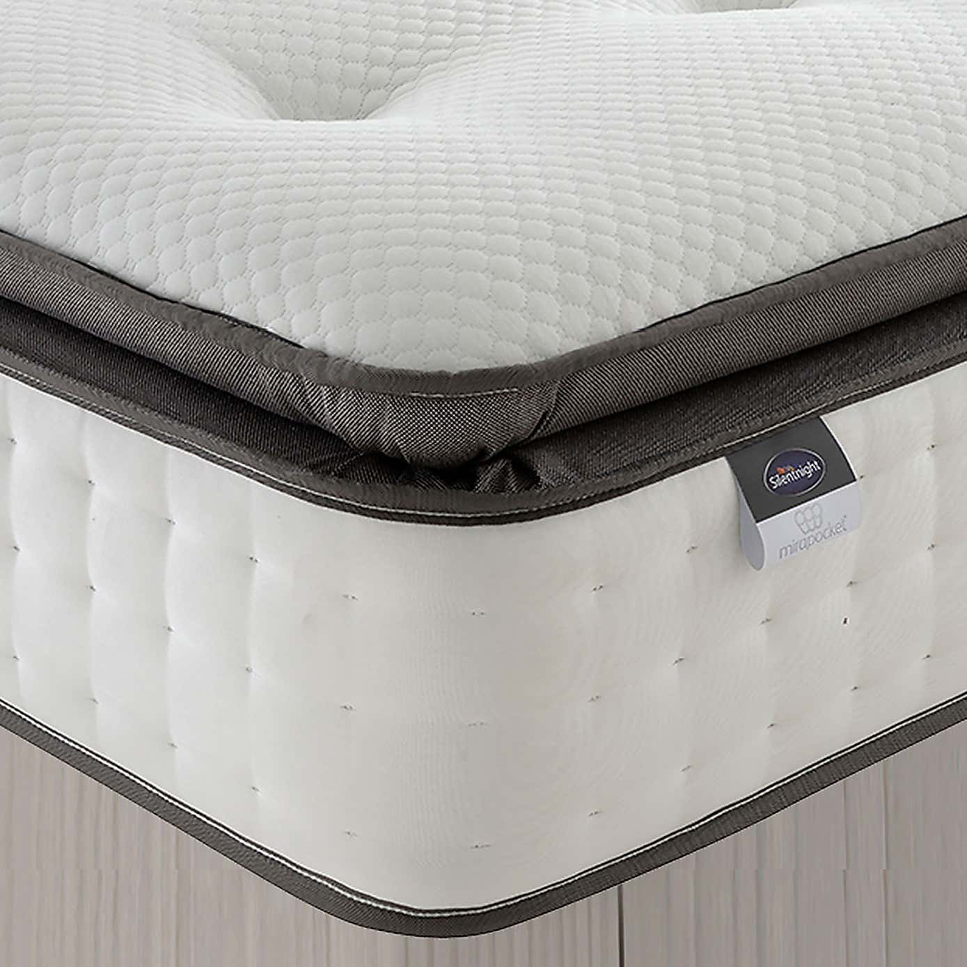 Silent Night Geltex Pocket 1000 Pillow Top Mattress