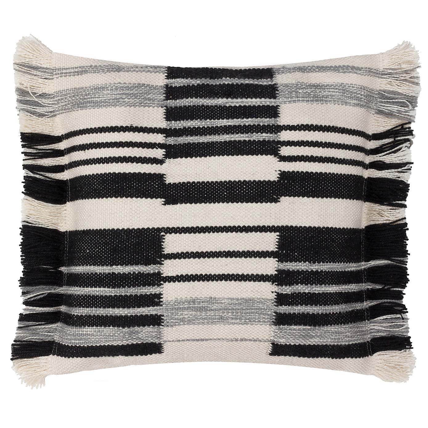 Torode Woven Striped Square Cushion