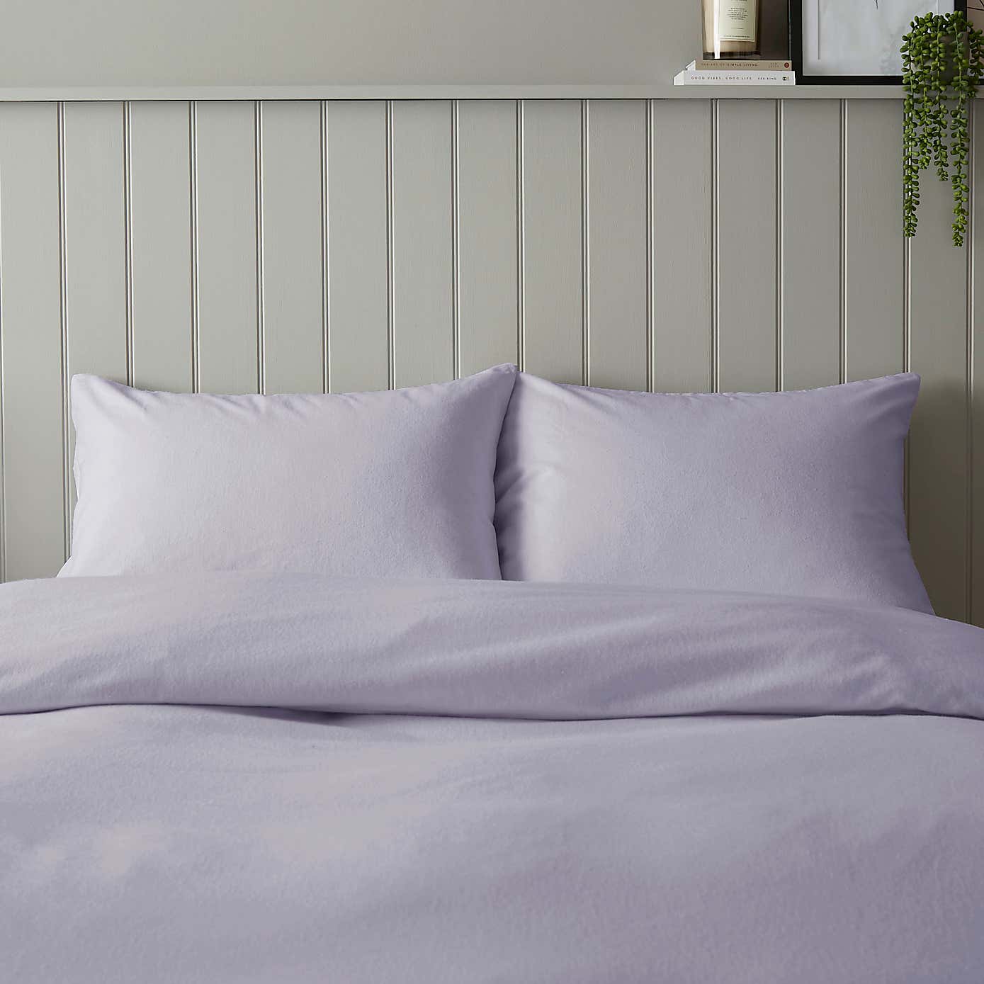 Soft & Cosy Brushed Cotton Standard Pillowcase Pair
