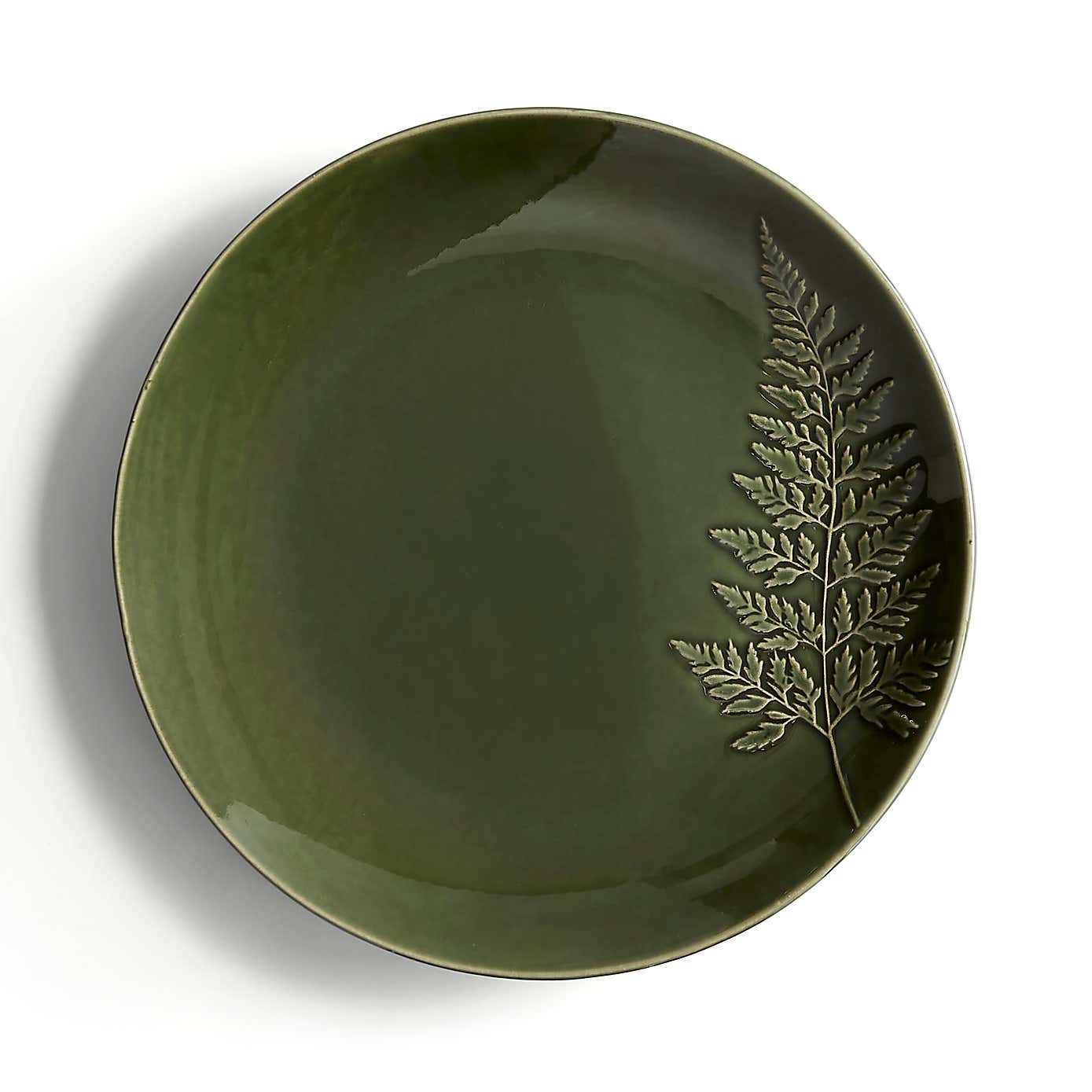 Embossed Fern 12 Piece Dinner Set