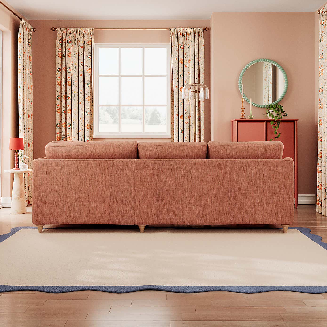 Slub Faux Linen Fabric Sample