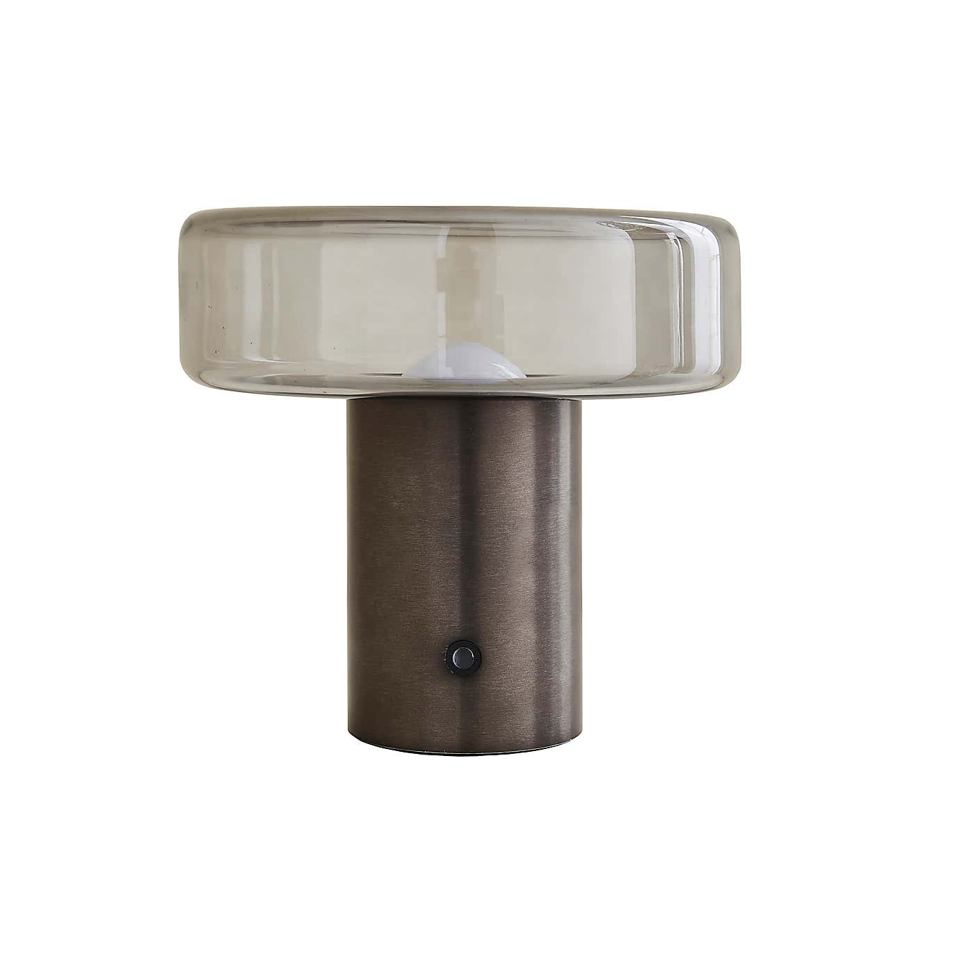 Dorien Glass Rechargable Table Lamp