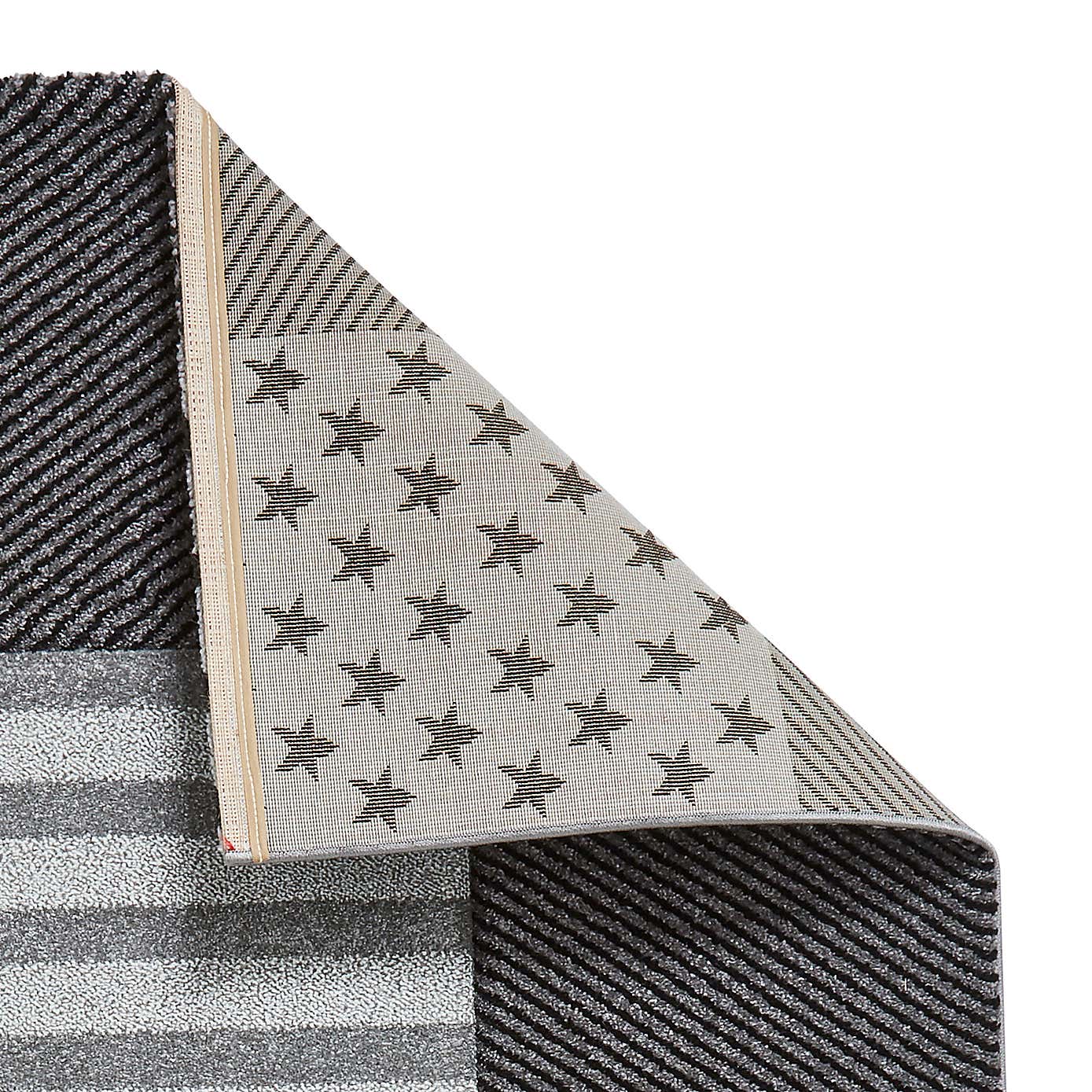 Grey Stars and Stripes Rug
