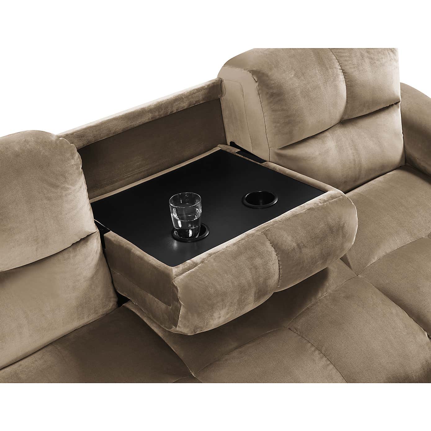 Margo Velvet 3 Seater Sofa Bed